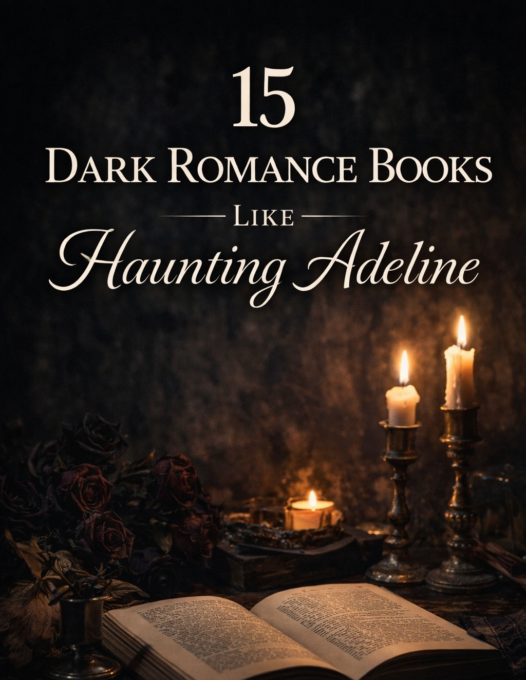 Dark romance books like Haunting Adeline recommendation list