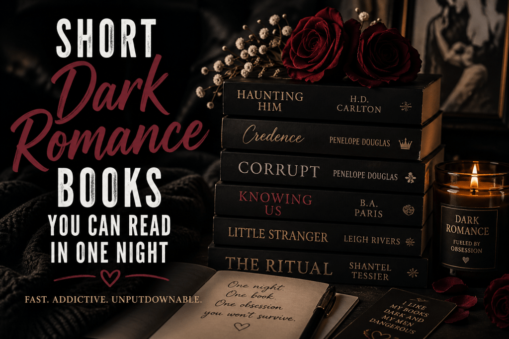 short dark romance books you can read in one night