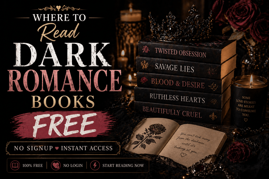 Where to read dark romance books free online no signup list