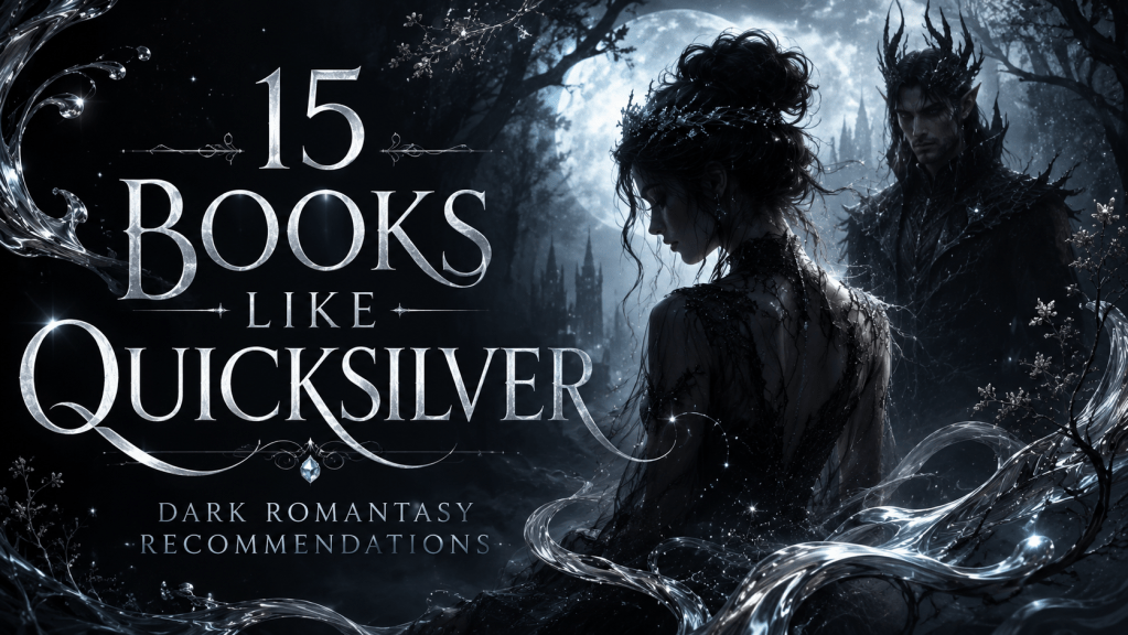 Books like Quicksilver dark romantasy book recommendations with silver magic, fantasy romance, and dangerous fae vibes
