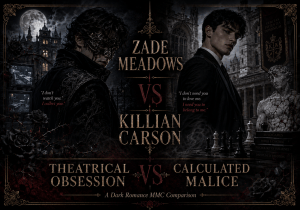 Zade Meadows and Killian Carson personality and obsession comparison