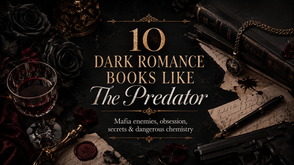 10 dark romance books like The Predator by RuNyx with mafia enemies, obsession, secrets, and dangerous chemistry